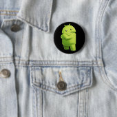 Andy der Android mit Haltungs-Knopf! Button (Beispiel)