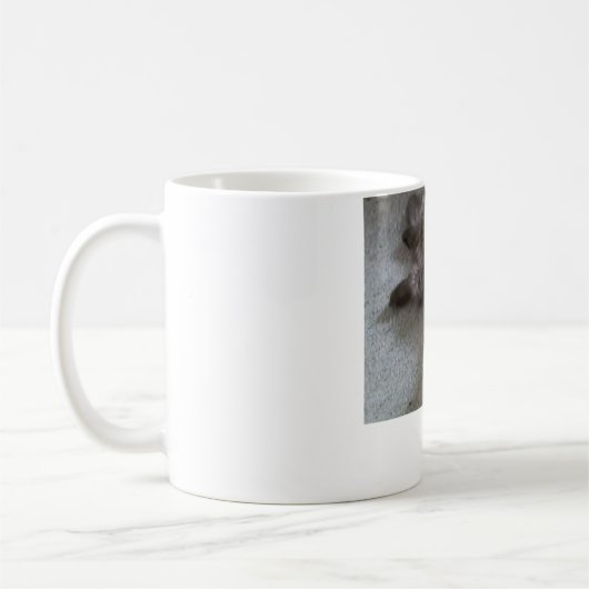 Andy die persische Katze Kaffeetasse (Links)