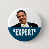 Andy "experte Cuomo Button (Vorderseite)