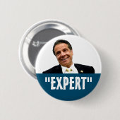 Andy "experte Cuomo Button (Vorne & Hinten)