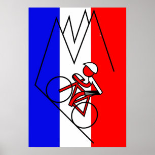 Andy fährt in die Sky - Tour de France Poster