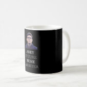 Andy Future Premierminister - Andy Burnham Kaffeetasse (VorderseiteRechts)