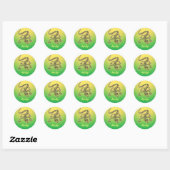 Andy Gecko / Salamander / Lizard Sticker 1 (Blatt)
