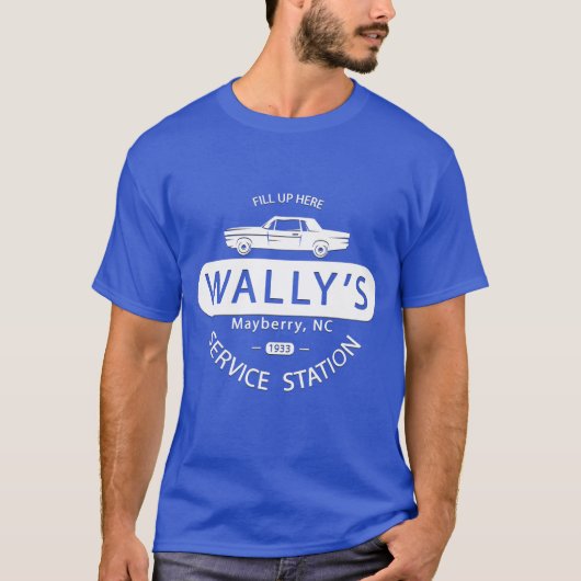 Andy Griffith Show Wallys Service Station friends T-Shirt (Vorderseite)