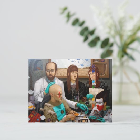 Andy Haynes Postkarte (Stehend Vorderseite)