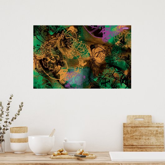 Andy Howell Posters Poster (Küche)