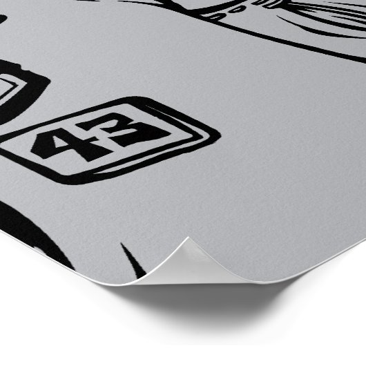 Andy Howell Posters Poster (Ecke)