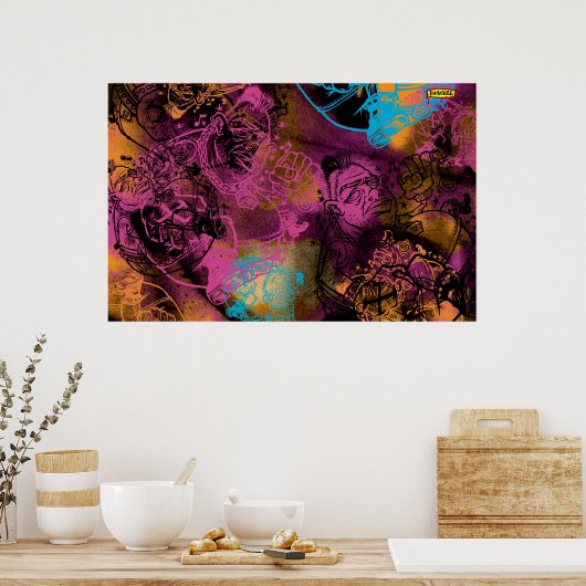 Andy Howell Posters Poster (Küche)