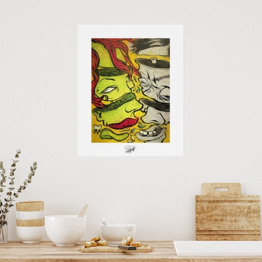 Andy Howell Posters Poster (Küche)