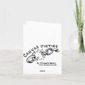 "Andy" Karte von der Leinwand-Gerechtigkeit (Rückseite)