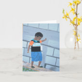 "Andy" Karte von der Leinwand-Gerechtigkeit (Gelbe Blume)