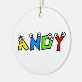Andy Keramik Ornament (Links)