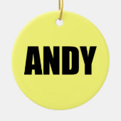 Andy Keramikornament (Vorne)