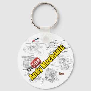 Andy Mechanic Schlüsselring Schlüsselanhänger