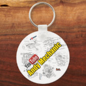 Andy Mechanic Schlüsselring Schlüsselanhänger (Vorderseite)