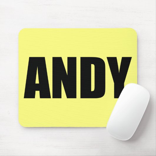Andy Mousepad (Mit Mouse)