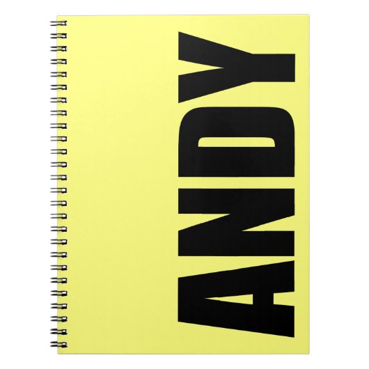 Andy Notizblock (Vorderseite)