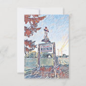 Andy Pafko Memorial Park Dankeskarte (Vorderseite)