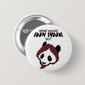 Andy-Panda-Knopf Button (Vorne & Hinten)