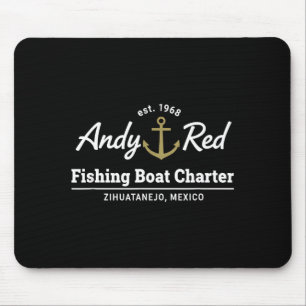 Andy Red Fishing Boat Charter Zihuatanejo Gegr. 19 Mousepad