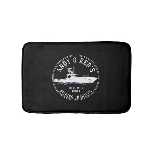 Andy & Red's Angelcharter Badematte (Vorderseite)