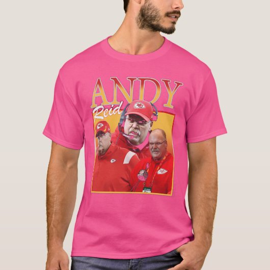 Andy Reid Retro Collage T-Shirt (Vorderseite)