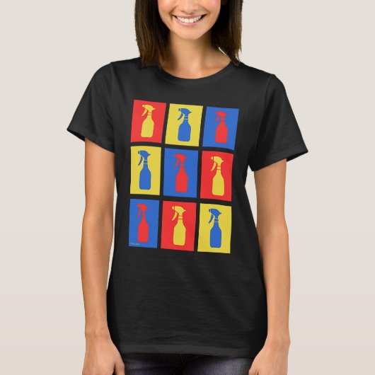 Andy SprayAll Disinfecting Spray Housekeeping Humo T-Shirt (Vorderseite)