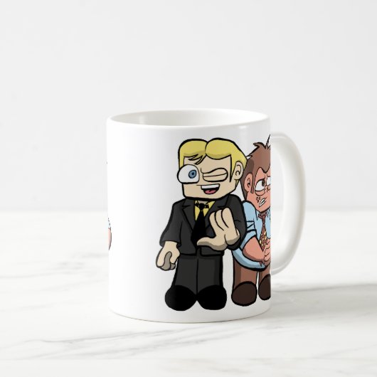 Andy- u. Jeff-Tasse Kaffeetasse (VorderseiteRechts)