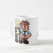 Andy- u. Jeff-Tasse Kaffeetasse (Vorderseite Links)