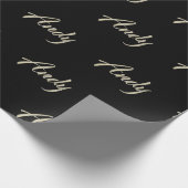 Andy Vorname Name edles Geschenkpapier Papier (Ecke)