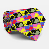 Andy Wal-Hole™ (4) _festive-splashy Party Krawatte (Gerollt)