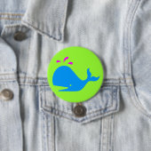 Andy-Wal Singletons_aqua, magentarot auf Grün Button (Beispiel)