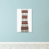 Andy Warhol - Das Souperkleid Leinwanddruck (Insitu (Holzboden))