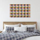 Andy Warhol - Spam Leinwanddruck (Insitu (Schlafzimmer))
