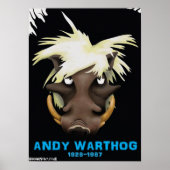 Andy Warthog Print Poster (Vorne)