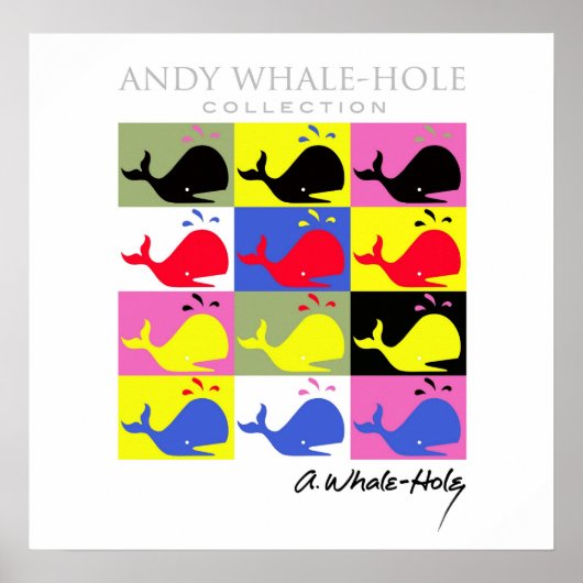 Andy Whale-Hole™_12 Panel Poster/Print Poster (Vorne)