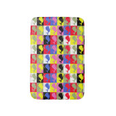 Andy Whale-Hole™ pattern_Lots o' kleine Wale Badematte (Vorderseite Vertikal)