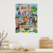 Andy Z & Friends Poster (Küche)