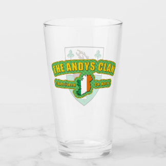 Andys Clan Pint Glas