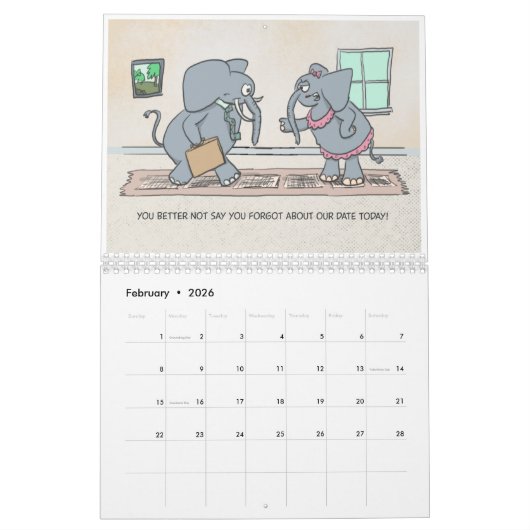 Andys Kalender Mätzchen-2019 (Feb 2026)