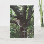 "Andy's Market Treehouse" Birthday Card Karte (Vorderseite)