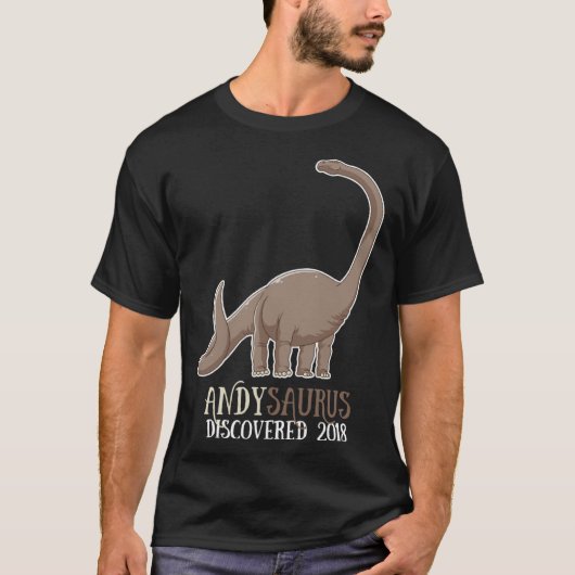 Andysaurus Discovered 2018 Dinosaur  rex Kids T-Shirt (Vorderseite)