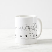 Aneesa Peptidname Tasse (VorderseiteRechts)