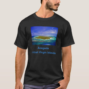 Anegada Inseln B.V.I. Tee/Flagge T-Shirt