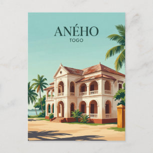 Aného Kolonialviertel Togo Postkarte