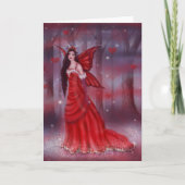 Aneira valentine märchenhafte Postkarte von Renee (Vorderseite)
