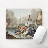 Anekdote an der Schlacht von Trafalgar Mousepad (Mit Mouse)