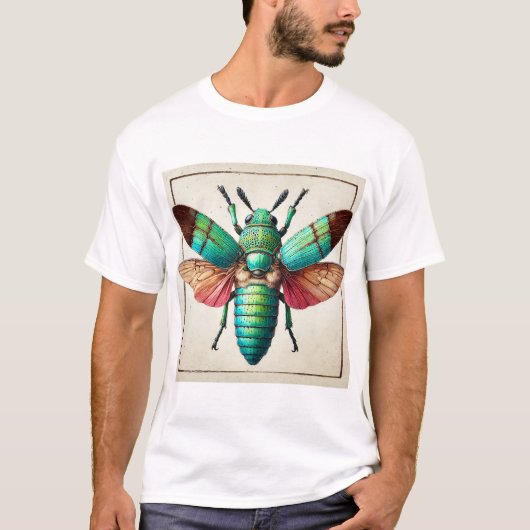 Anelaphus Insect Top View 300724IREF202 - Watercol (Vorderseite)