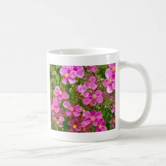 Anemon-Blume Kaffeetasse (Rechts)