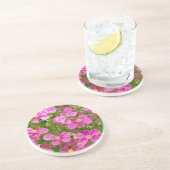 Anemon-Blume Untersetzer (Seite)